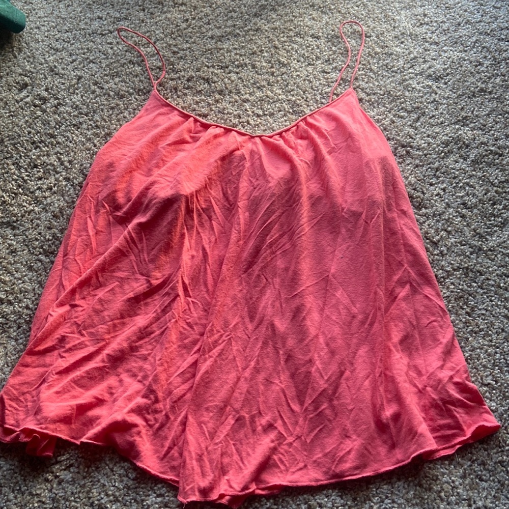 Camisole top with built in bra